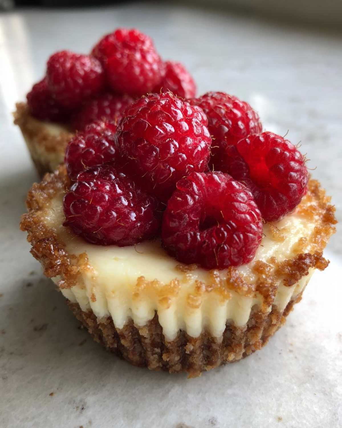 Lemon Raspberry Cheesecake Cups - detail 1