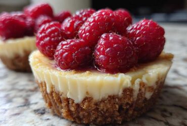 Lemon Raspberry Cheesecake Cups