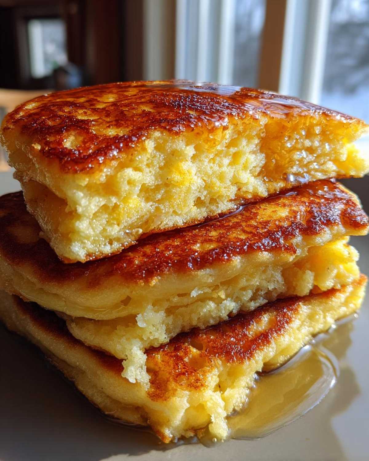 Lemon Ricotta Pancakes - detail 1