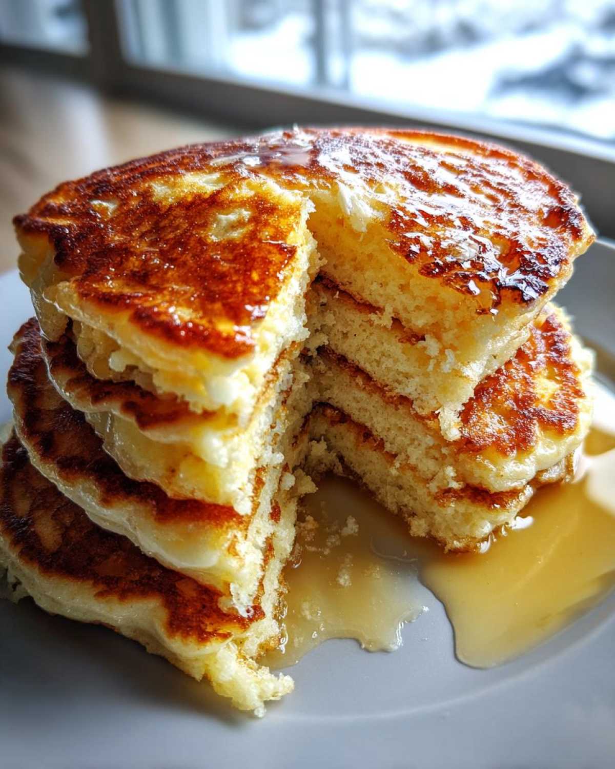 Lemon Ricotta Pancakes - detail 2