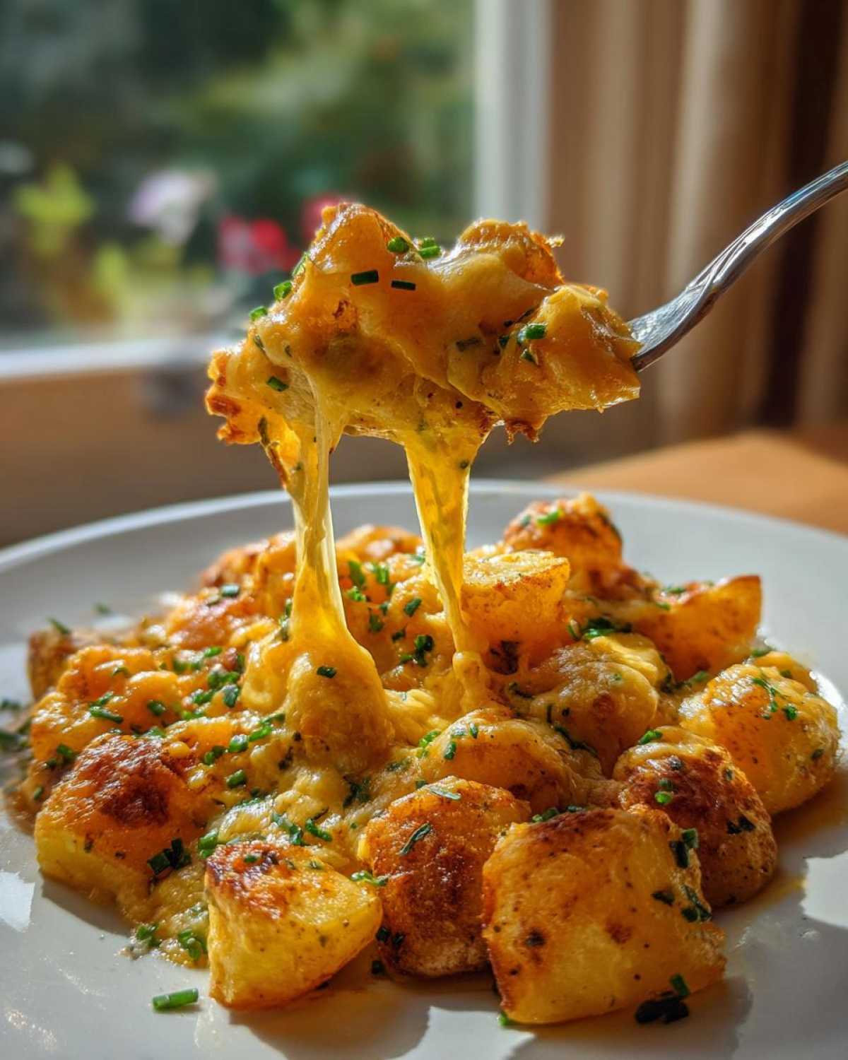 Loaded Cheesy Garlic Potatoes - detail 2