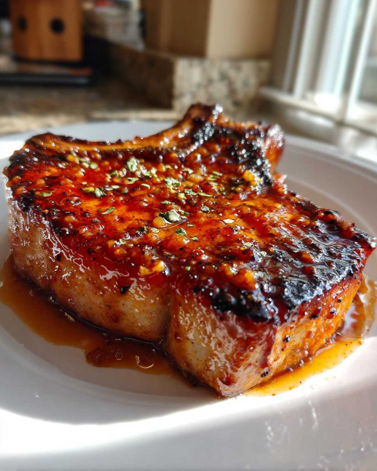Maple Apple Pork Chops - detail 2