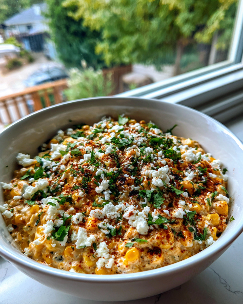 Mexican Street Corn Dip - detail 3