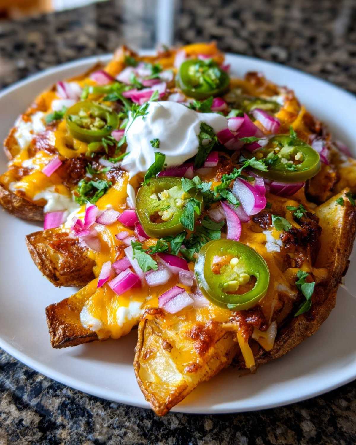 Nacho-Style Loaded Potato Wedges - detail 2