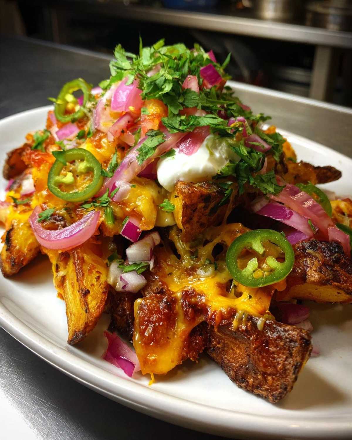 Nacho-Style Loaded Potato Wedges - detail 3