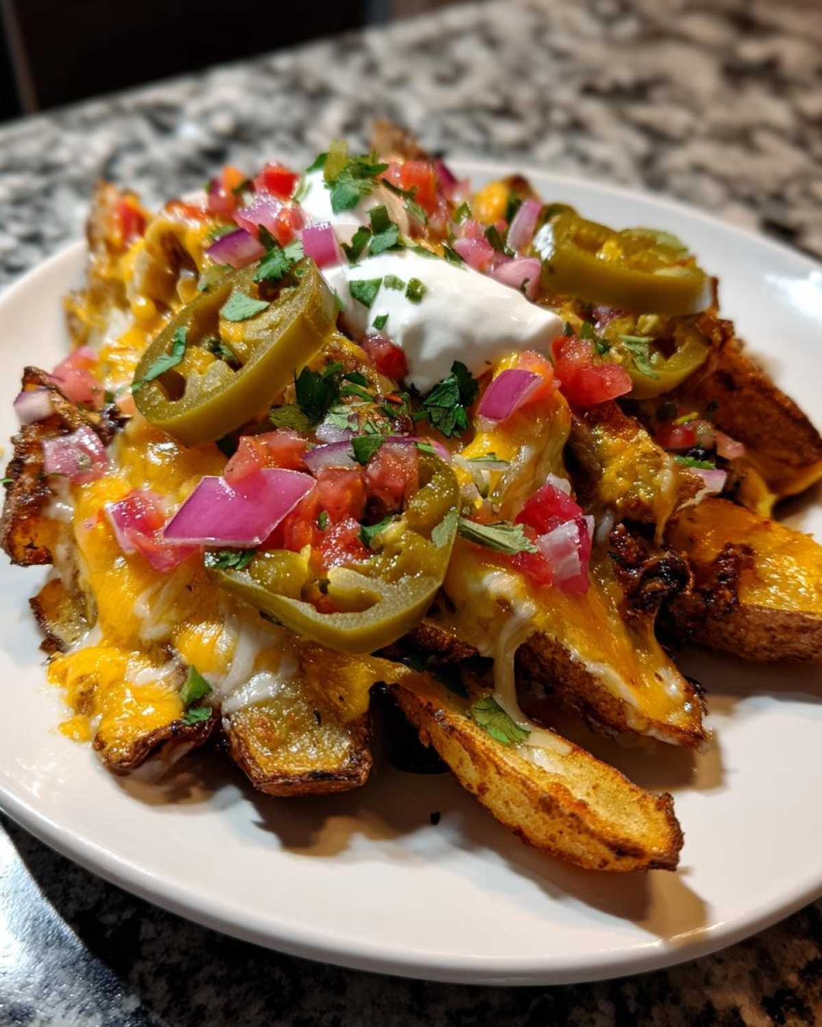 Nacho-Style Loaded Potato Wedges - detail 4