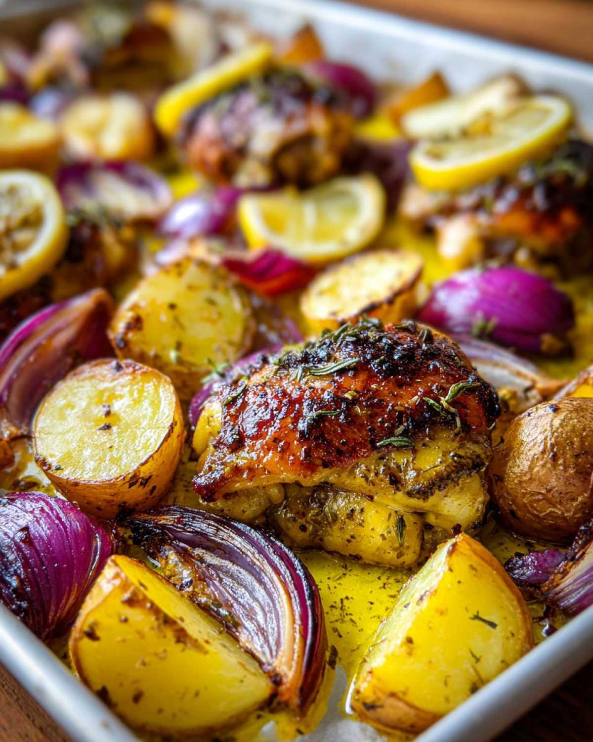 One-Pan Greek Lemon Chicken - detail 1