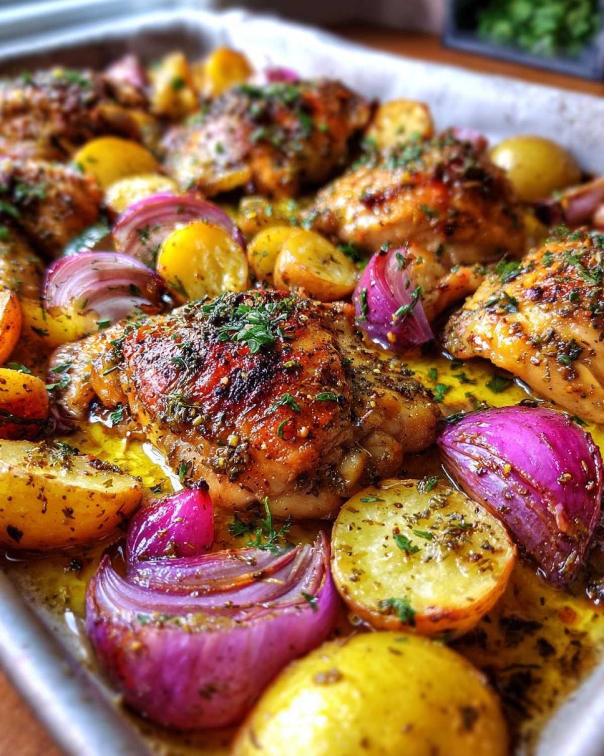 One-Pan Greek Lemon Chicken - detail 2
