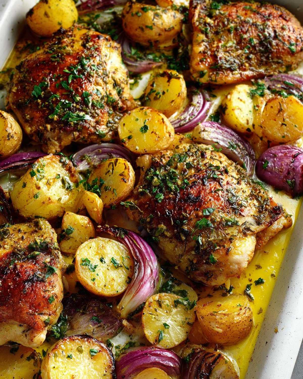 One-Pan Greek Lemon Chicken - detail 4