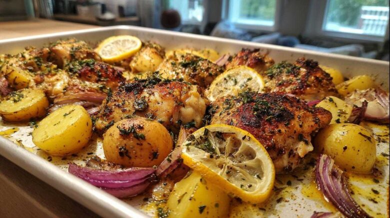 One-Pan Greek Lemon Chicken