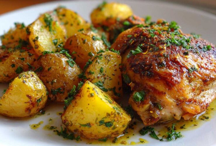 One-Pan Lemon Herb Chicken and Potatoes