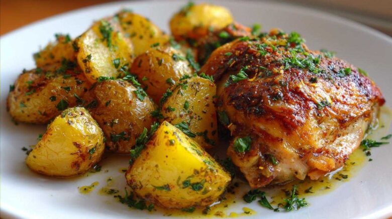 One-Pan Lemon Herb Chicken and Potatoes