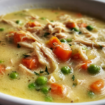 One-Pot Chicken Pot Pie Soup