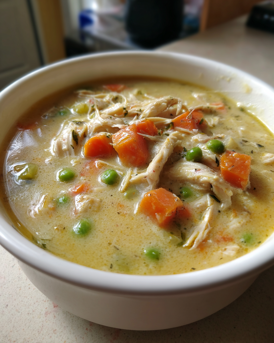 One-Pot Chicken Pot Pie Soup - detail 1