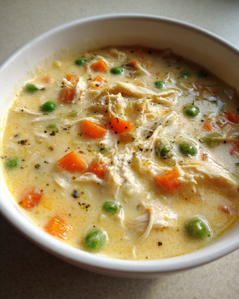 One-Pot Chicken Pot Pie Soup - detail 4