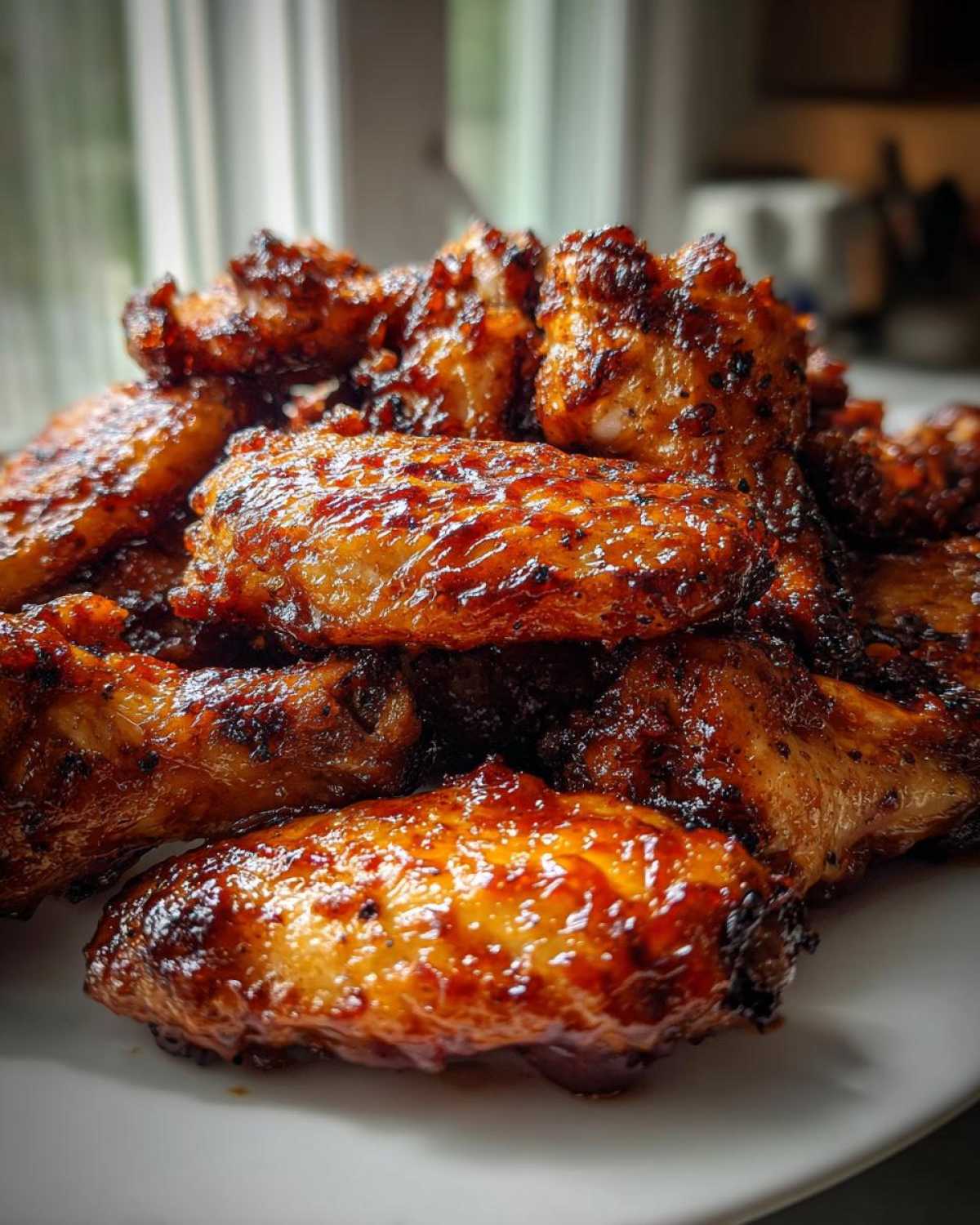 Oven-Baked Honey BBQ Wings - detail 1