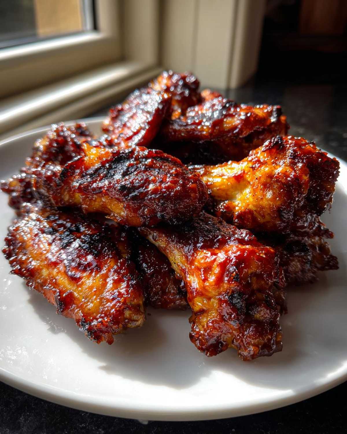 Oven-Baked Honey BBQ Wings - detail 4