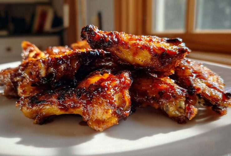 Oven-Baked Honey BBQ Wings