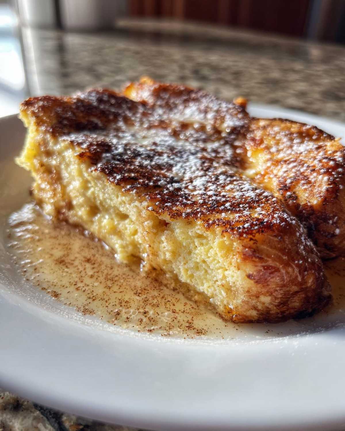 Overnight Eggnog French Toast for Christmas Morning - detail 1