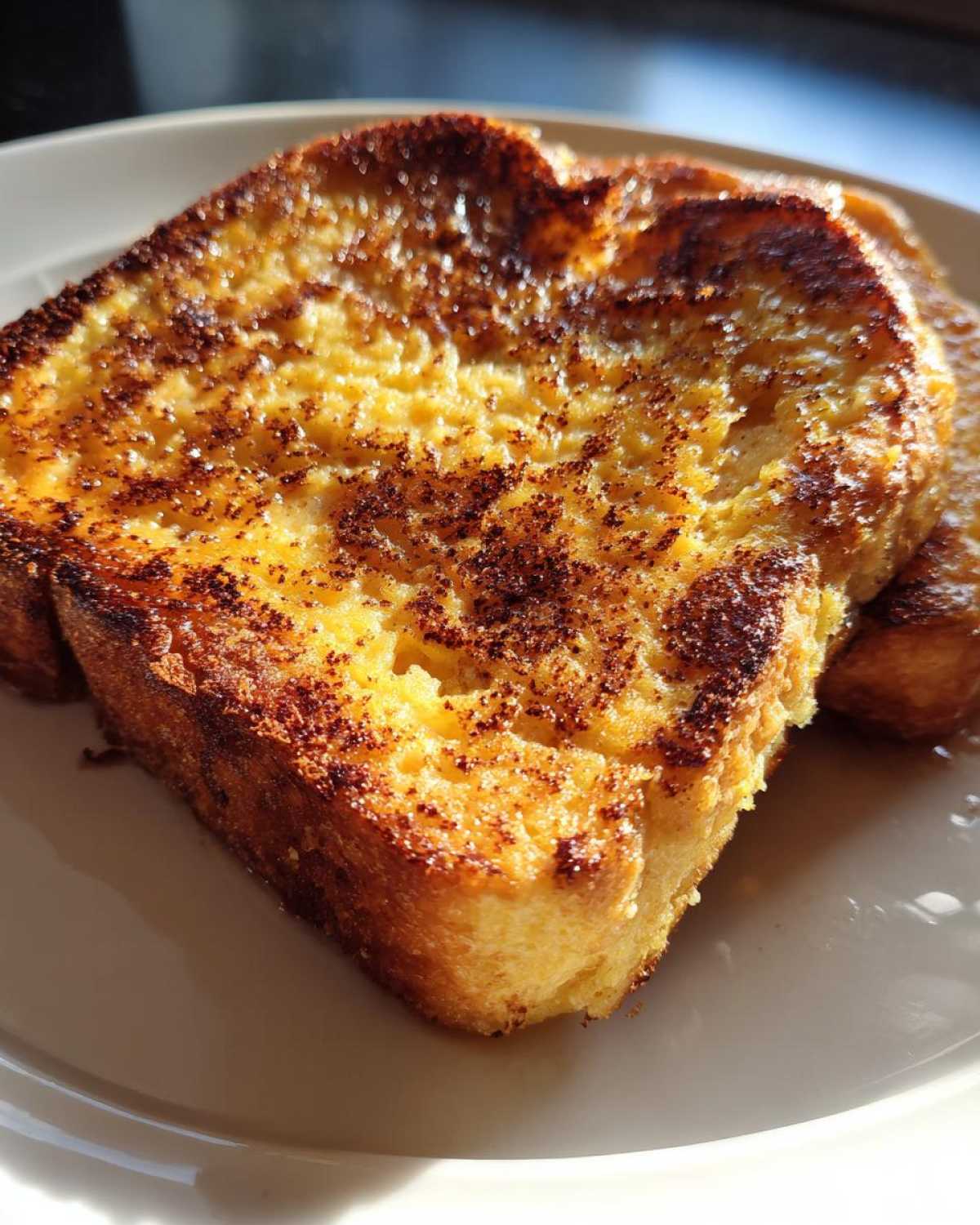Overnight Eggnog French Toast for Christmas Morning - detail 2