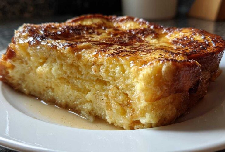 Overnight Eggnog French Toast for Christmas Morning