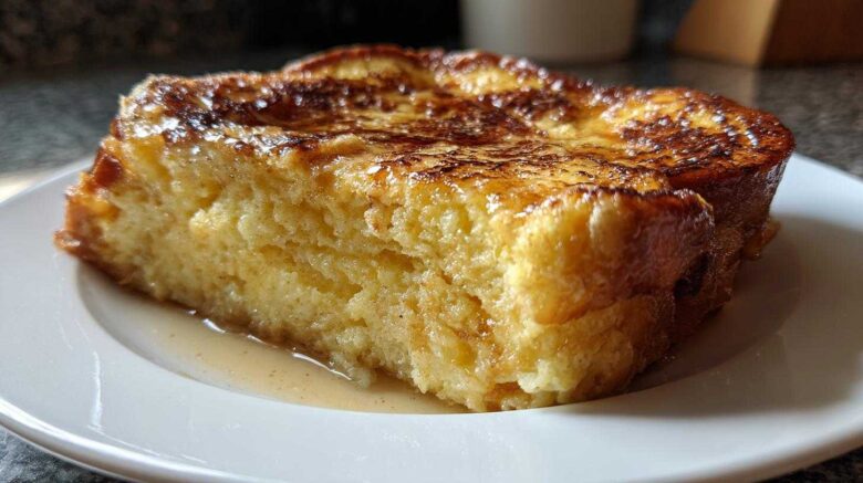 Overnight Eggnog French Toast for Christmas Morning