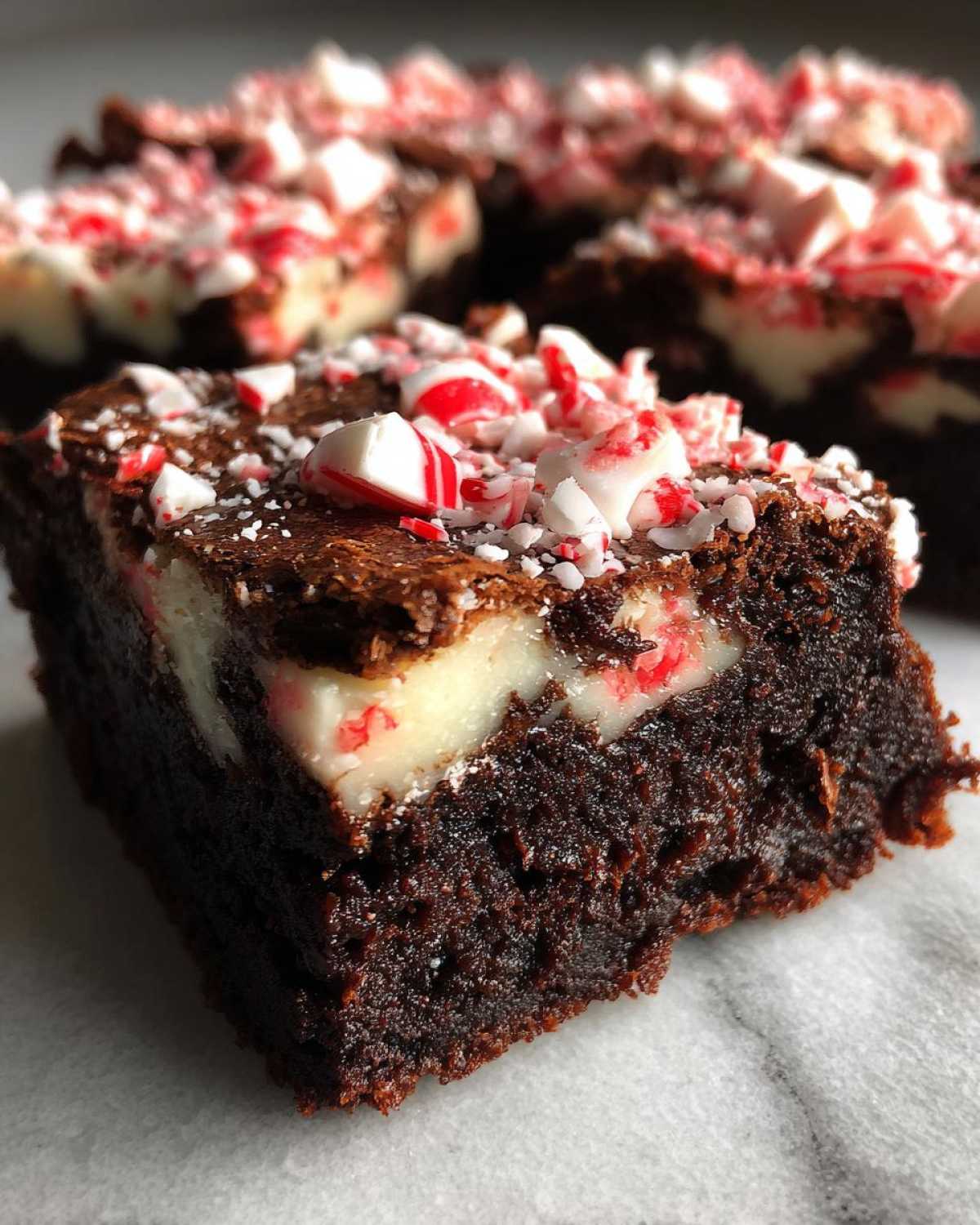Peppermint Bark Brownies Nobody Can Resist - detail 2