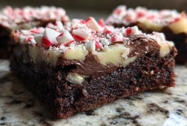 Peppermint Bark Brownies Nobody Can Resist