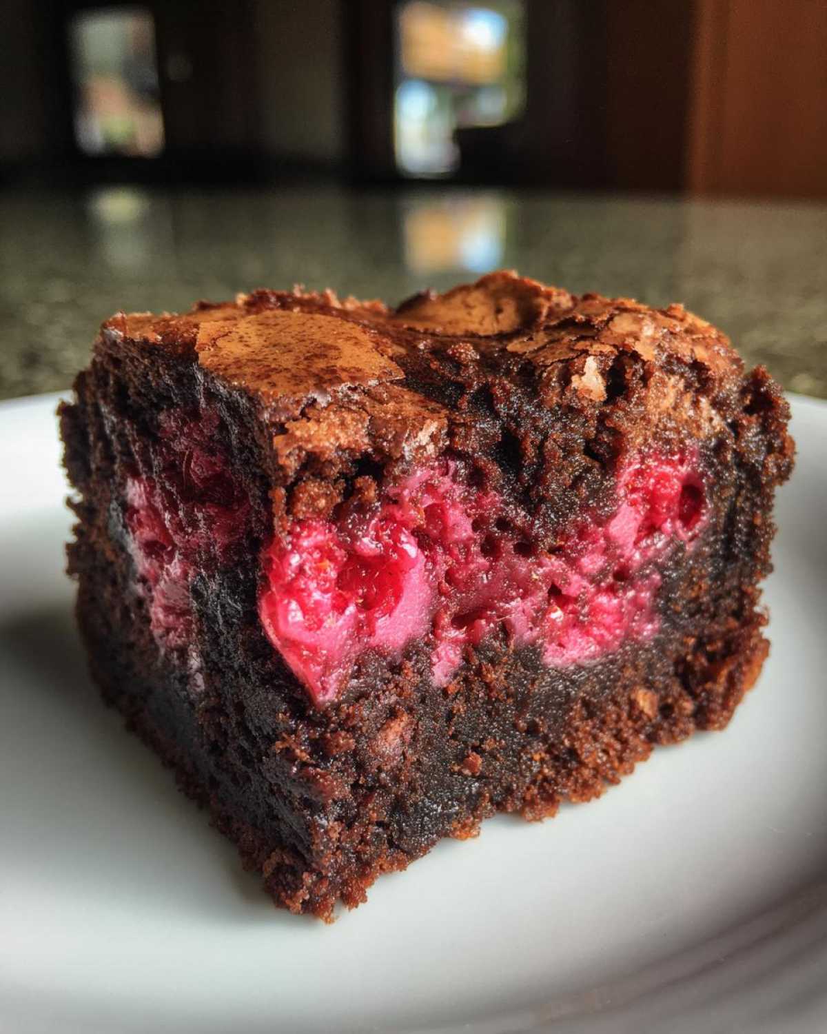 Raspberry Swirl Brownies - detail 1