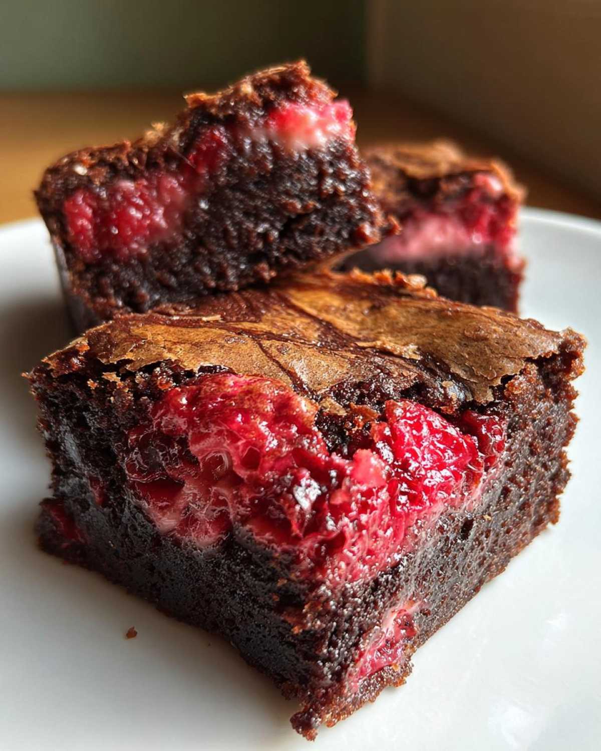 Raspberry Swirl Brownies - detail 4
