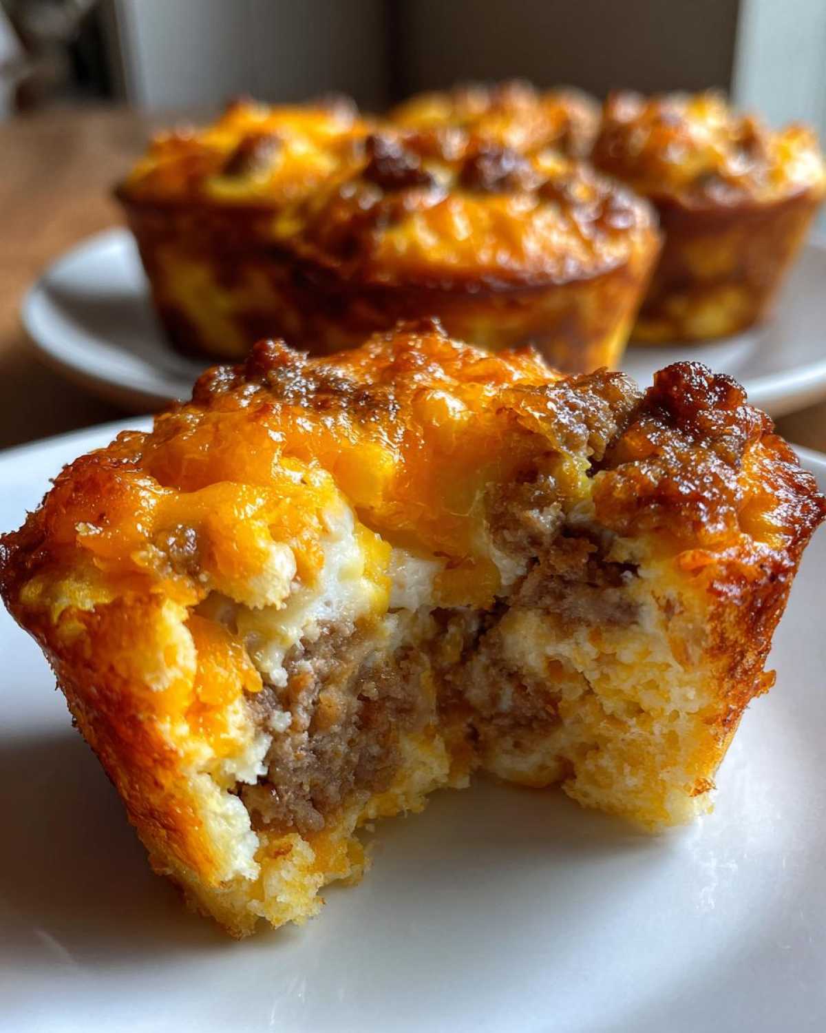 Sausage Egg Breakfast Muffins - detail 2