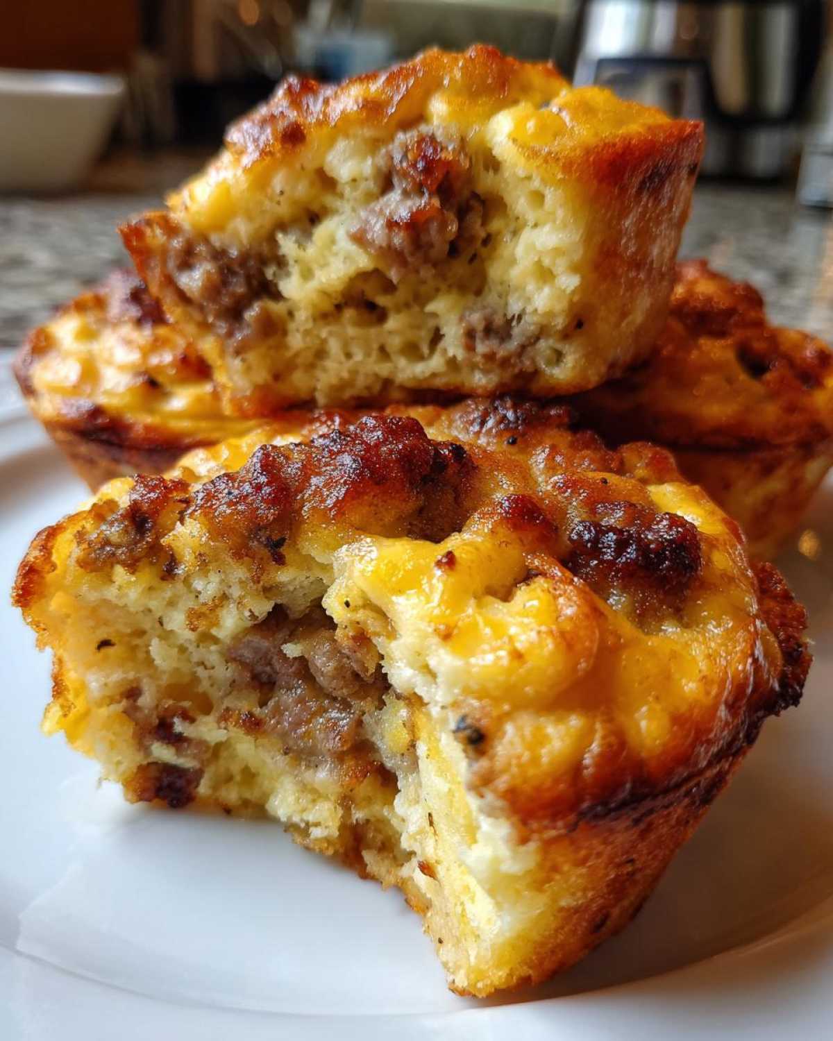Sausage Egg Breakfast Muffins - detail 3