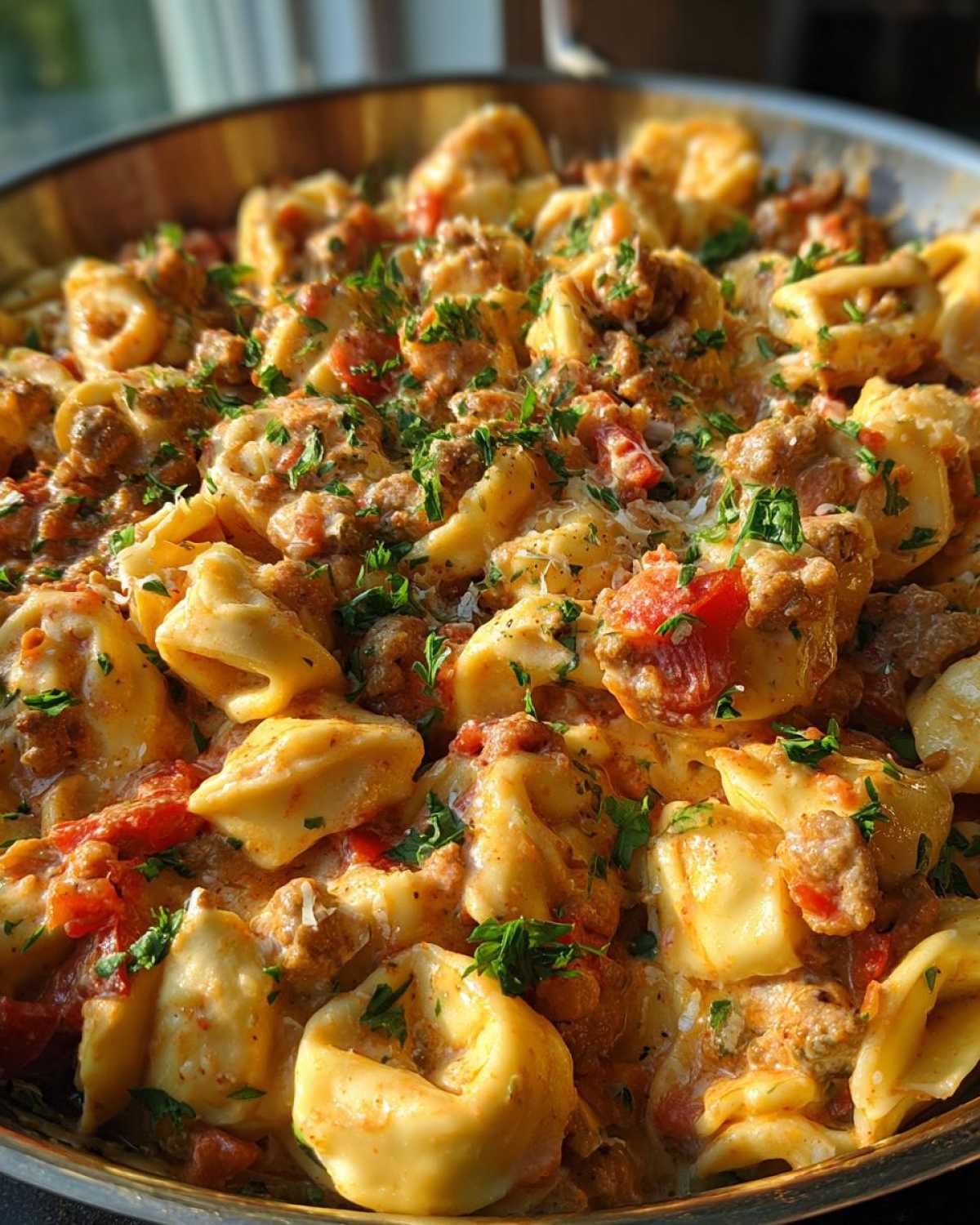 Sausage and Tortellini Skillet - detail 3