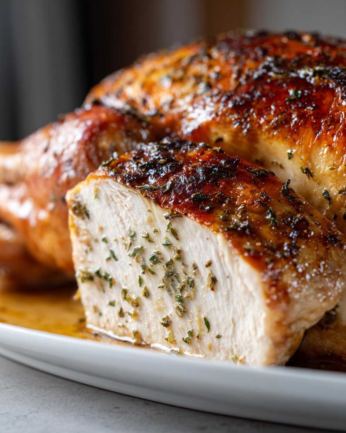 Savory Herb Butter Turkey — Not Just for Thanksgiving - detail 1