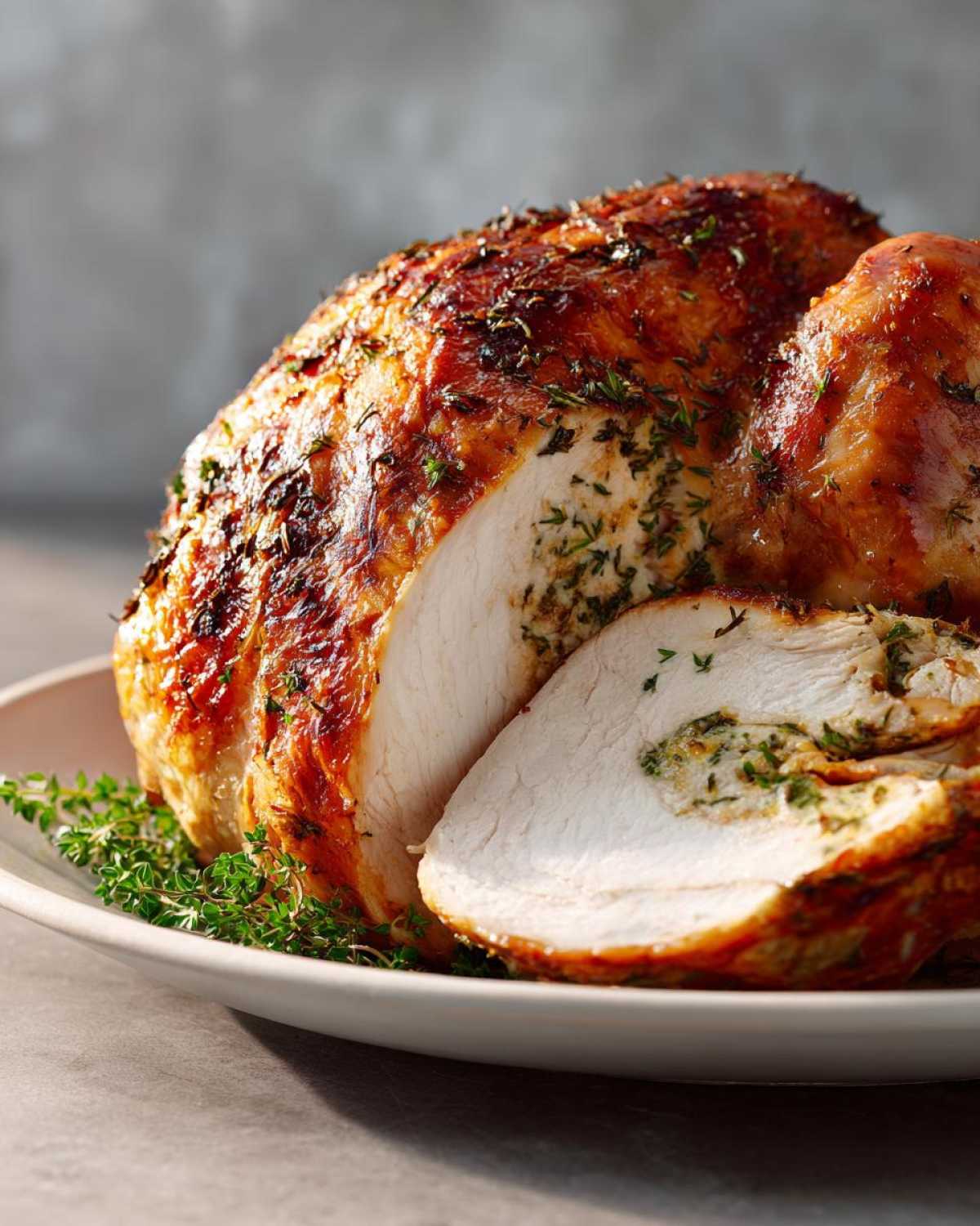 Savory Herb Butter Turkey — Not Just for Thanksgiving - detail 2