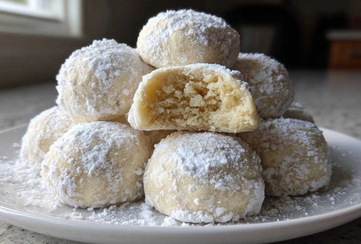 Snowball Cookies That Melt in Your Mouth