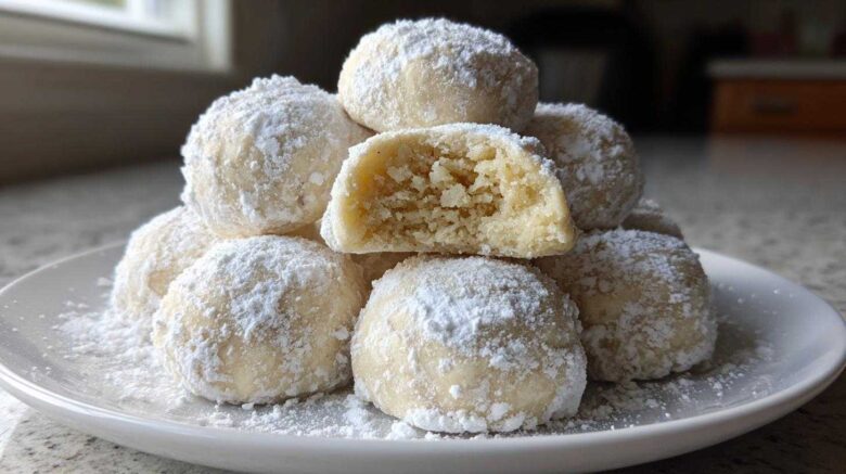 Snowball Cookies That Melt in Your Mouth