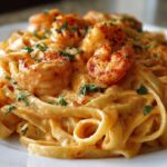 Spicy Cajun Shrimp Alfredo