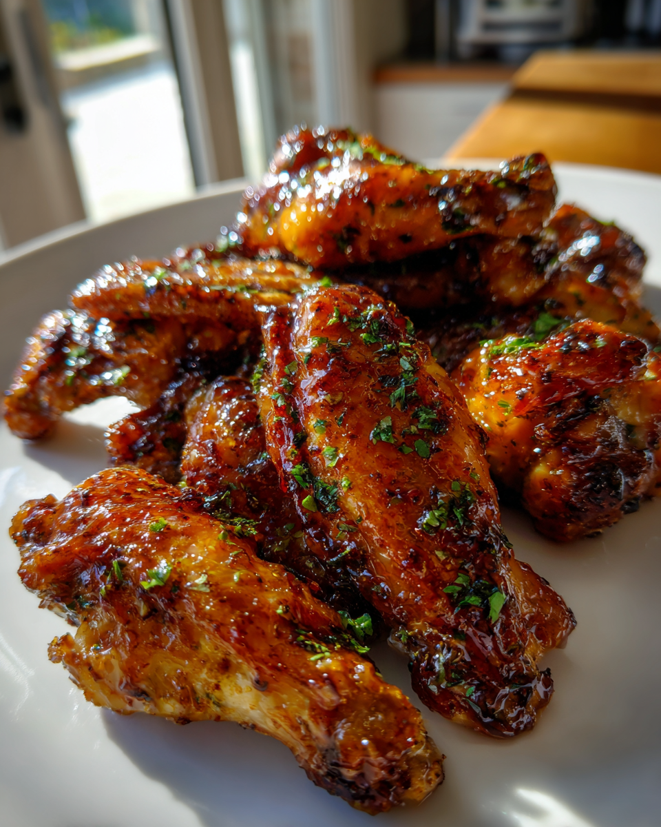 Spicy Honey Lime Chicken Wings - detail 2