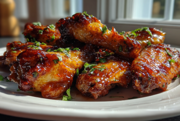 Spicy Honey Lime Chicken Wings