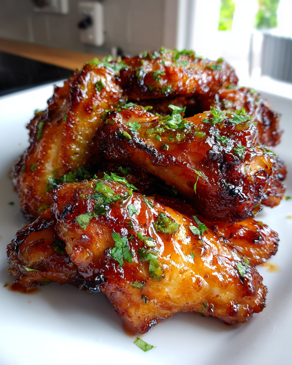 Spicy Honey Lime Chicken Wings - detail 4