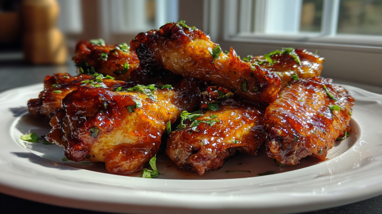 Spicy Honey Lime Chicken Wings