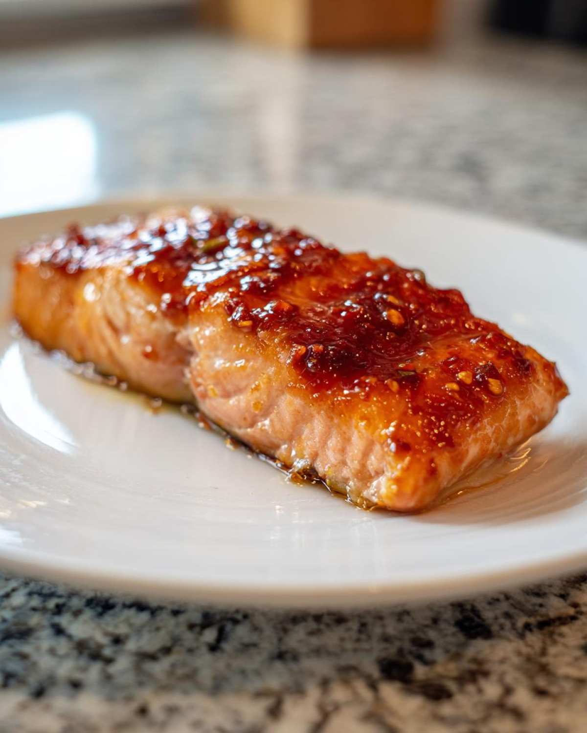 Spicy Honey Lime Salmon - detail 2