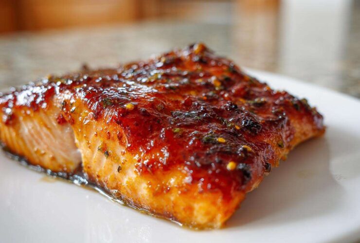 Spicy Honey Lime Salmon