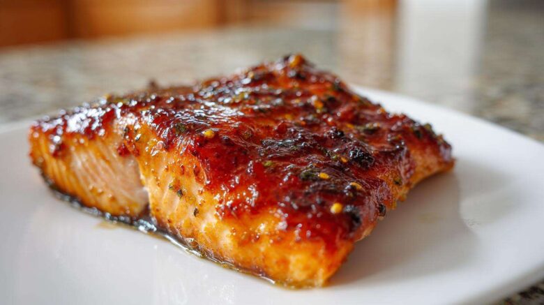 Spicy Honey Lime Salmon