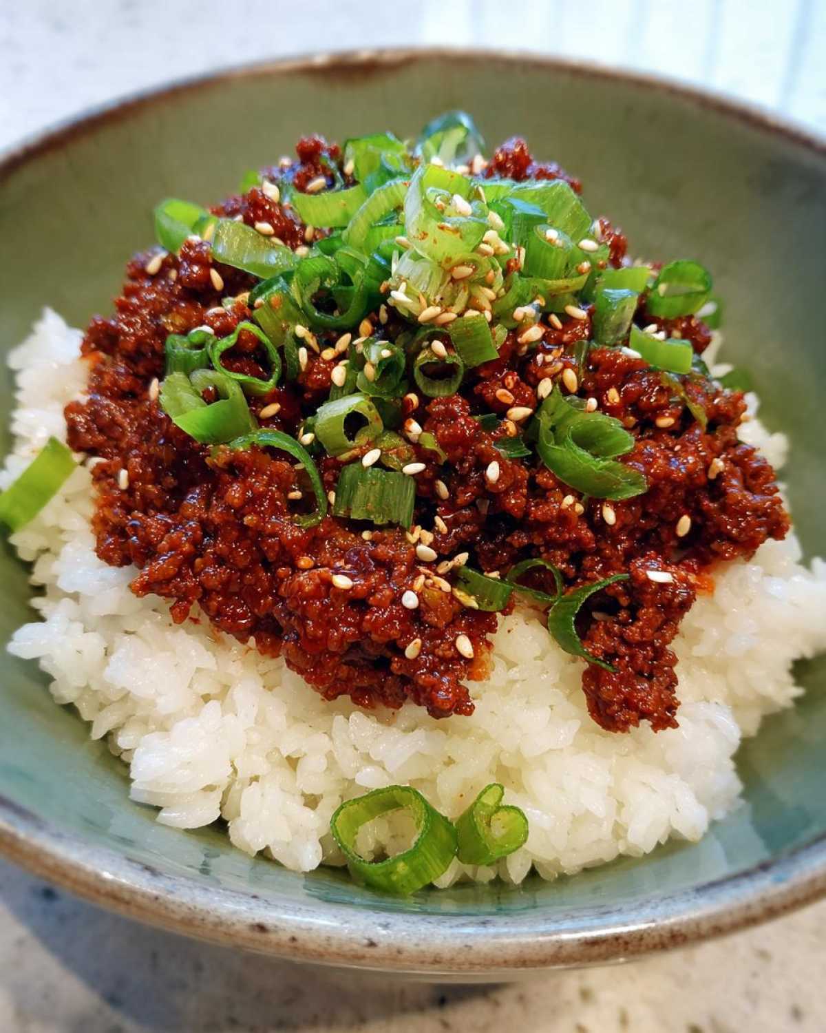 Spicy Korean Beef Bowls - detail 1
