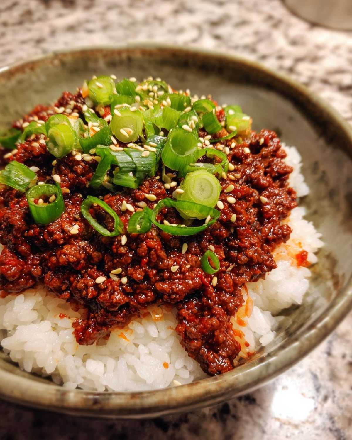 Spicy Korean Beef Bowls - detail 3