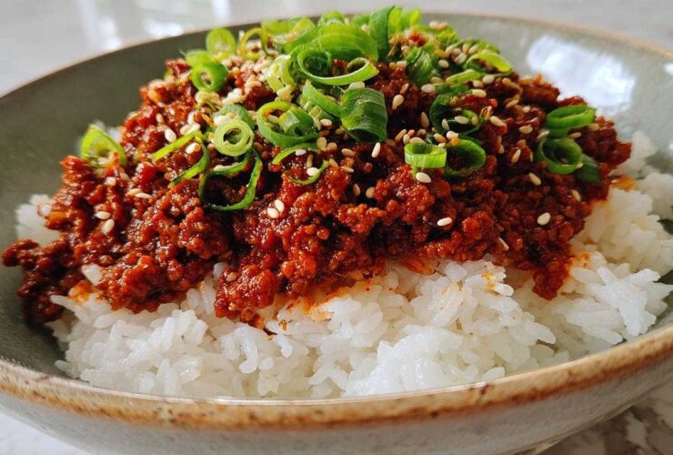 Spicy Korean Beef Bowls