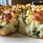 Spinach Artichoke Pull-Apart Bread