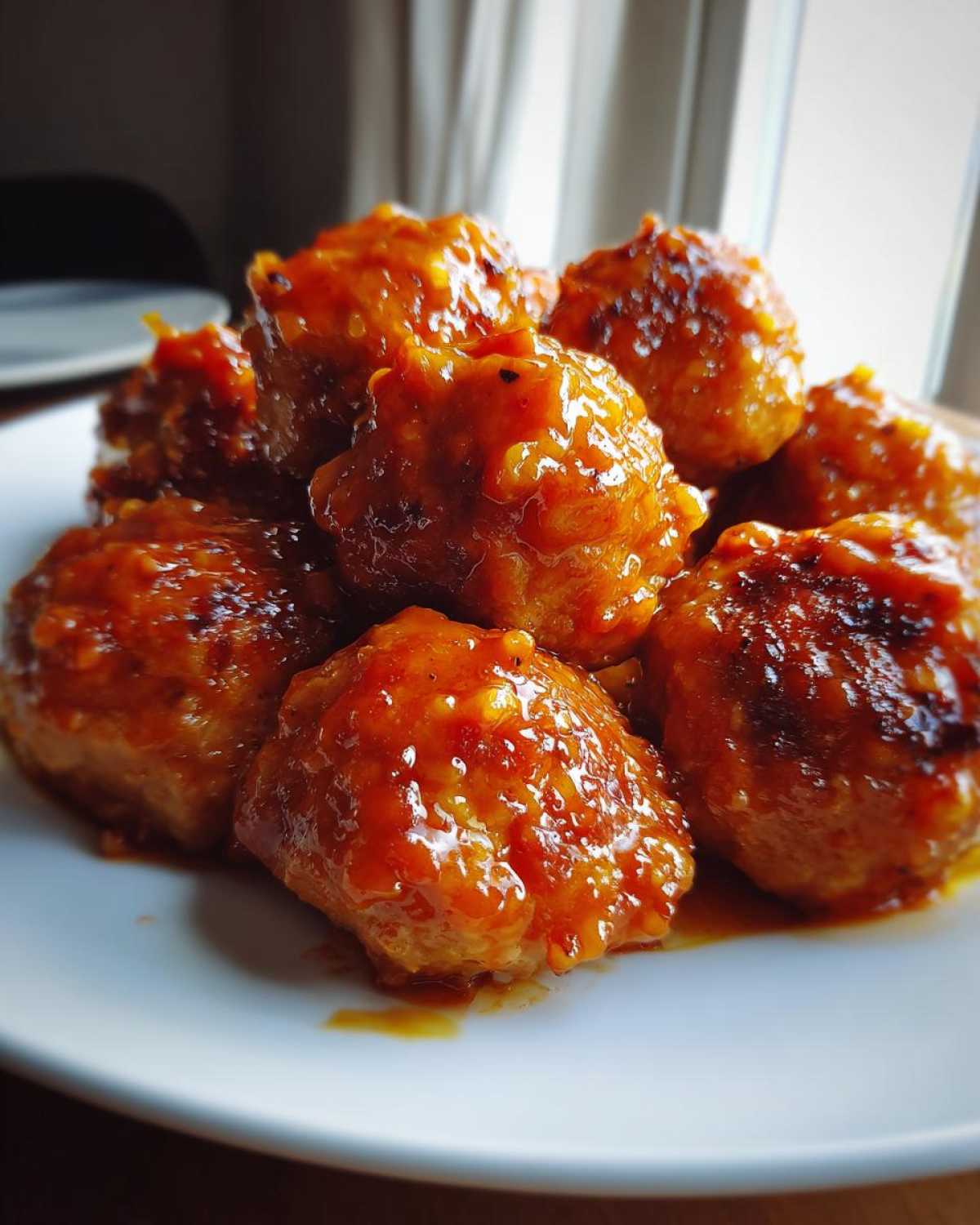 Sticky Orange Chicken Meatballs - detail 1
